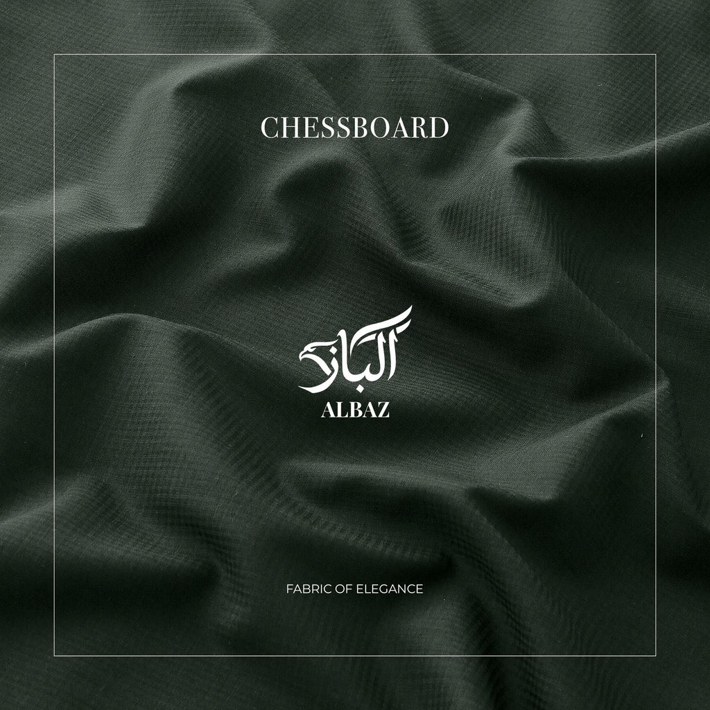 Chessboard | Forest Green | 4 Season Wash&Wear